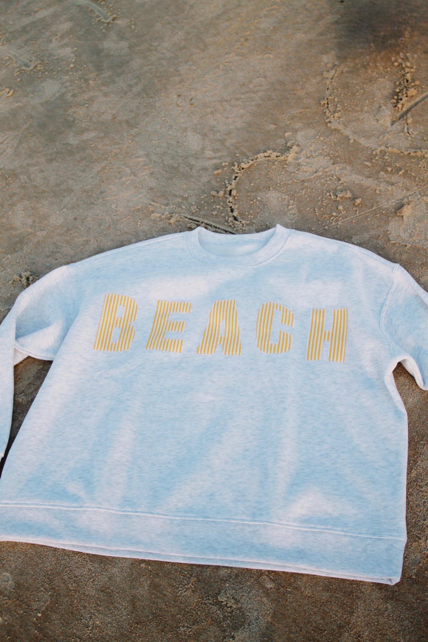Yellow Beach Babe Crew