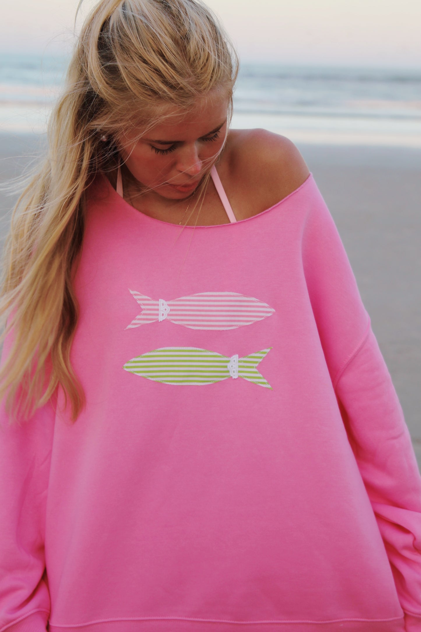 Coastal Catch Crewneck