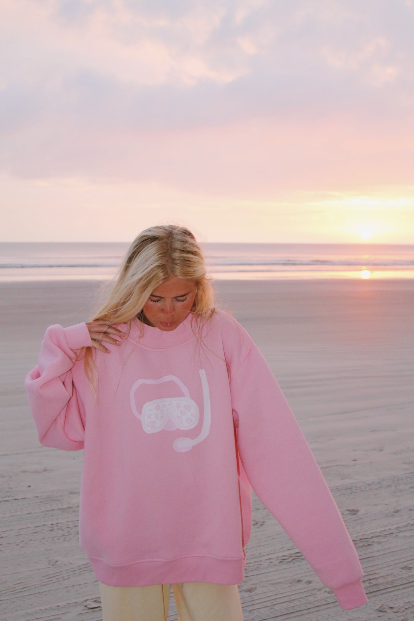 Bubblegum Snorkel Mockneck