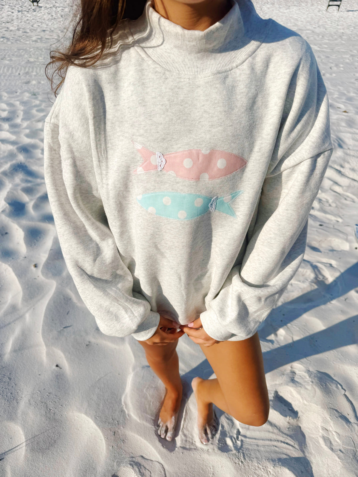 Pastel Catch Mockneck