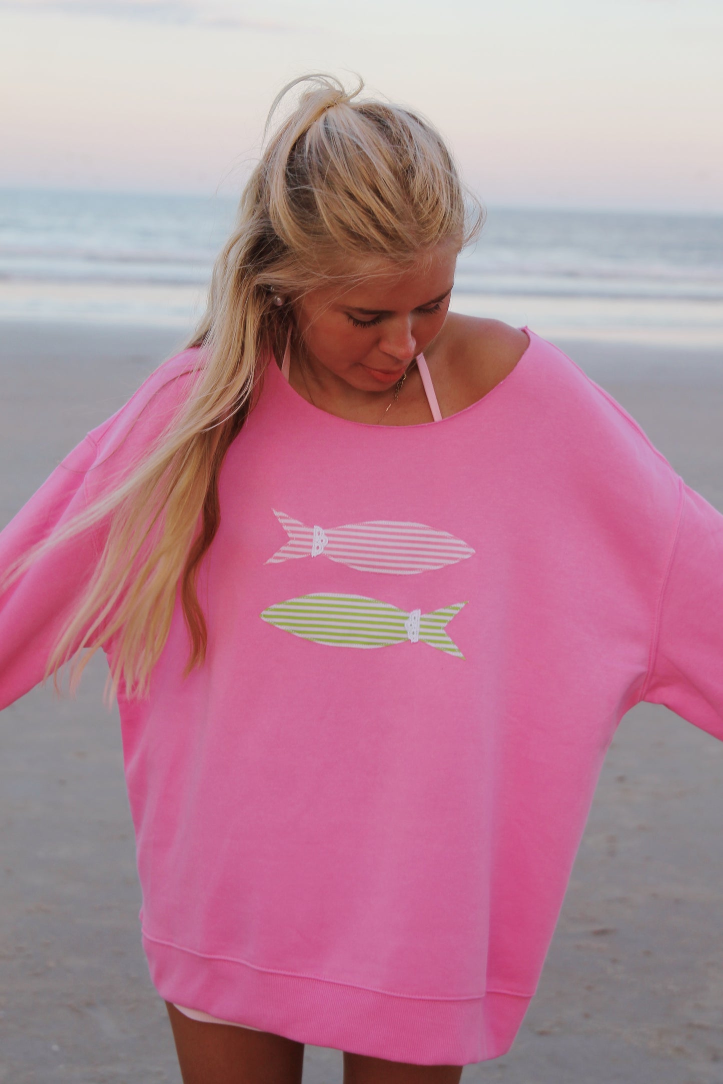Coastal Catch Crewneck