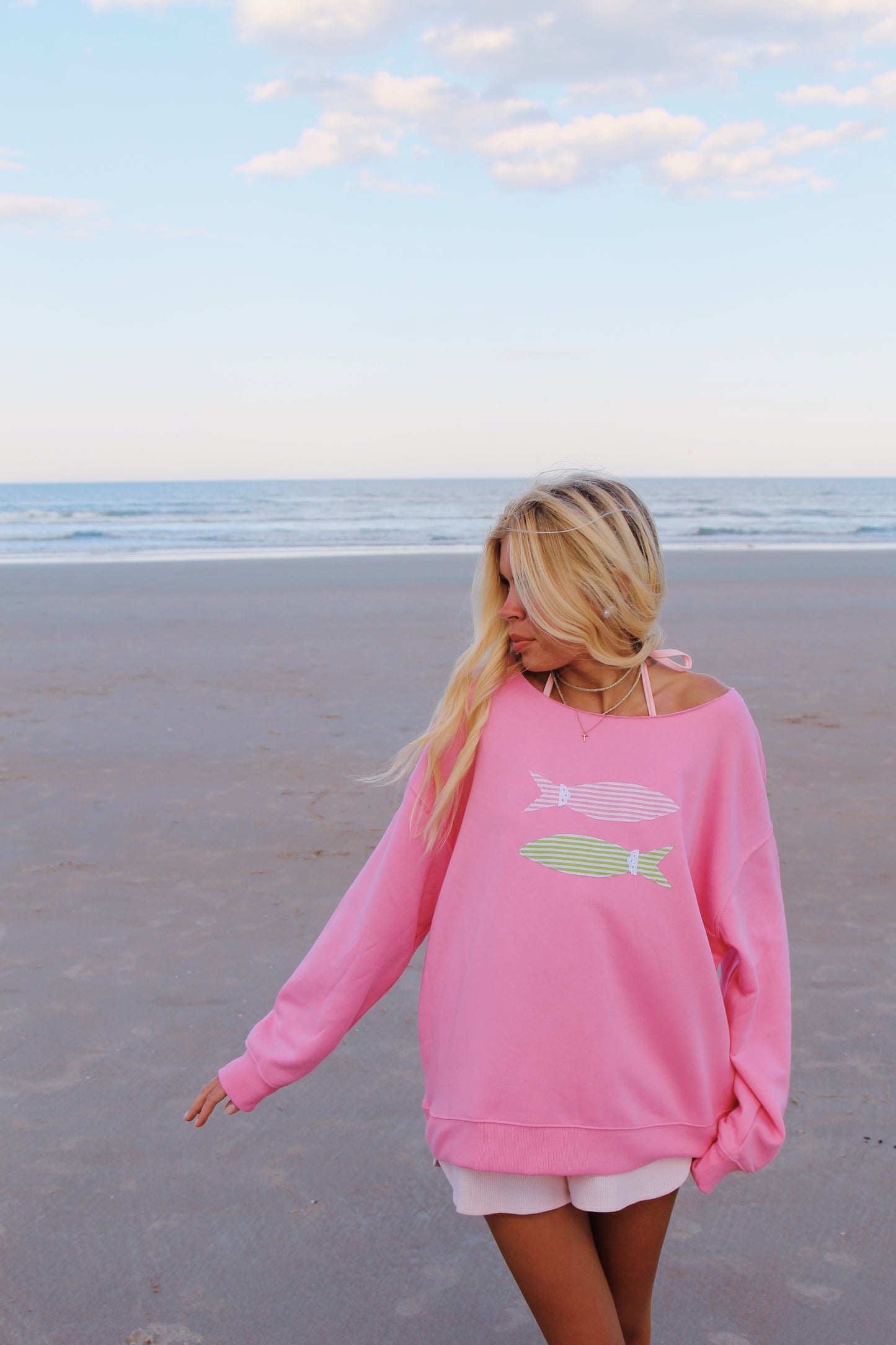 Coastal Catch Crewneck