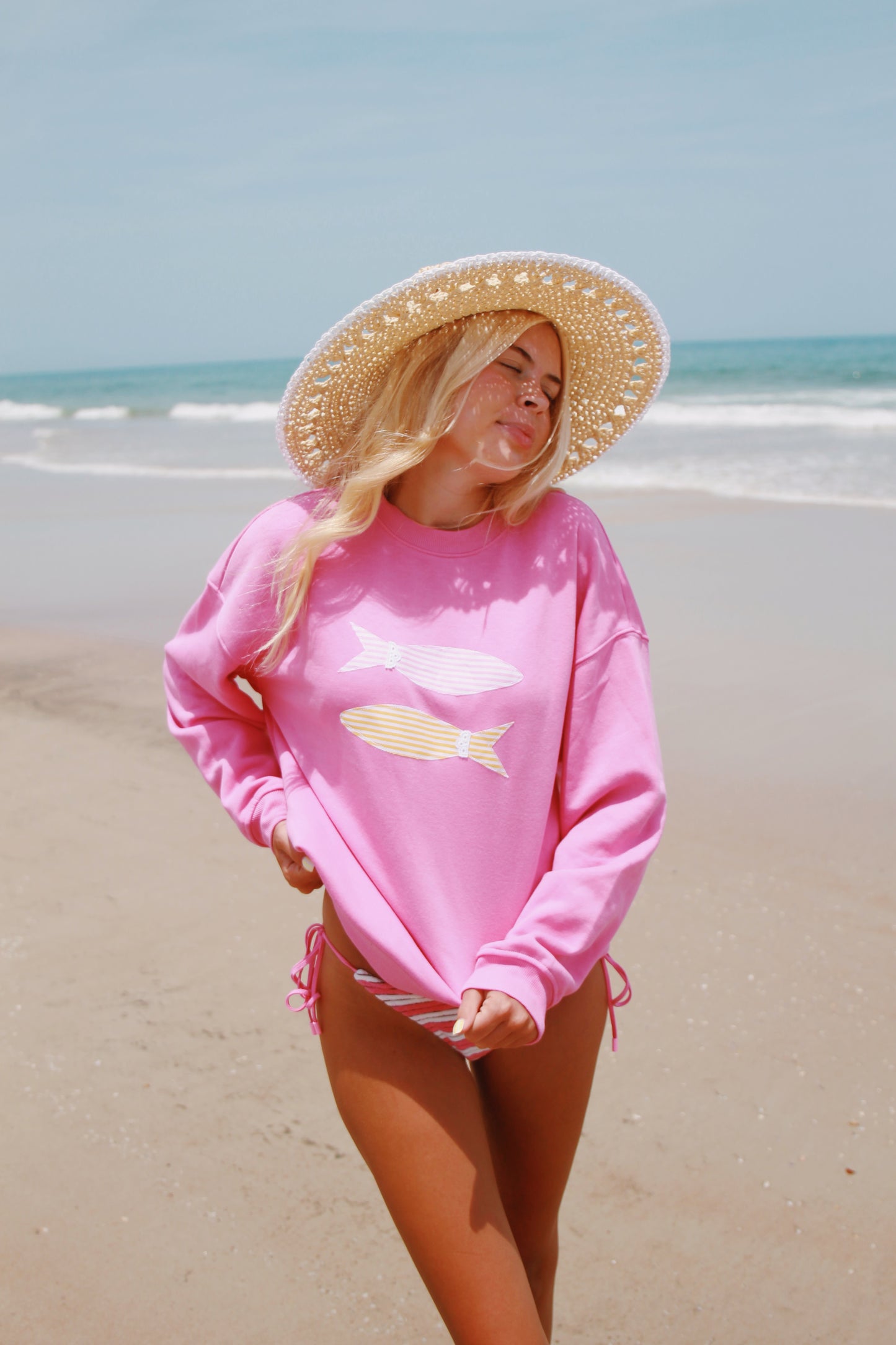 Coastal Catch Crewneck