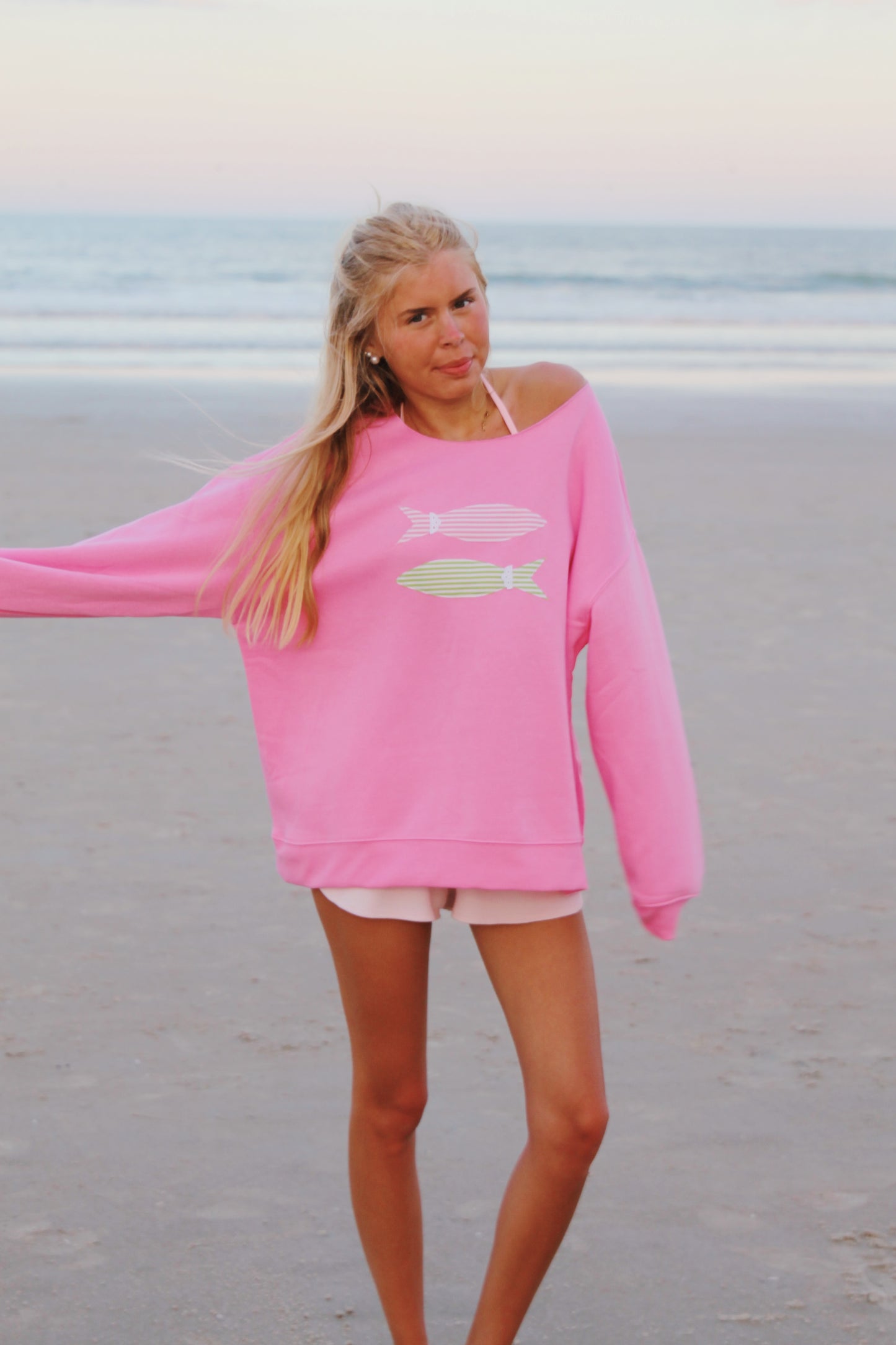 Coastal Catch Crewneck