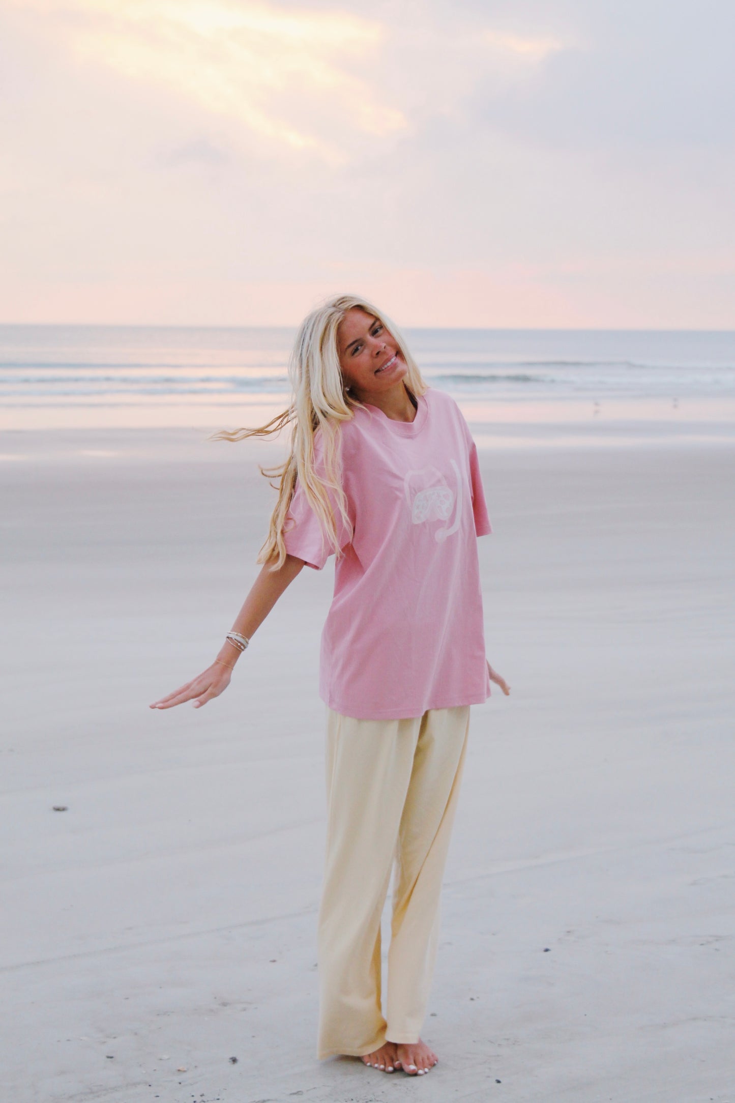 Pink Snorkel Graphic Tee