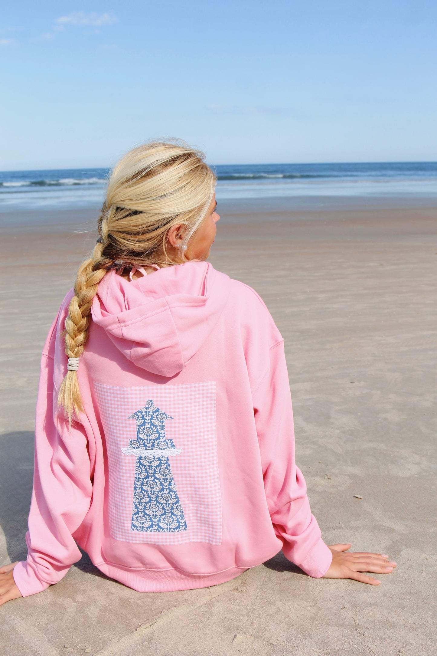 Harbor Shore Pink Hoodie